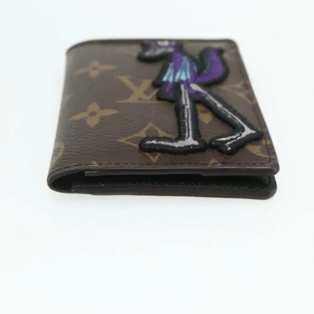 Louis Vuitton Monogram Embroidered Cartoon LV Friends Pocket Organizer - Picture 7 of 14